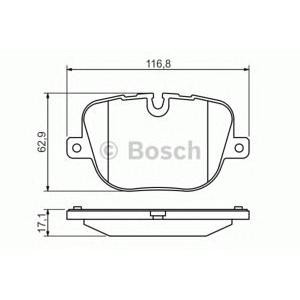 накладки BOSCH 0 986 494 409