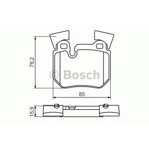 накладки BOSCH 0 986 494 421