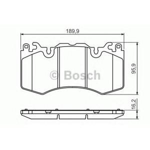 накладки BOSCH 0 986 494 440