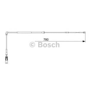 датчик, износване на накладки BOSCH 1 987 473 009 