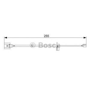 датчик, износване на накладки BOSCH 1 987 473 013