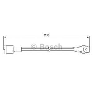 датчик, износване на накладки BOSCH 1 987 474 905 