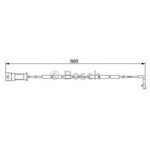датчик, износване на накладки BOSCH 1 987 474 971