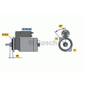 стартер BOSCH 0 001 107 020