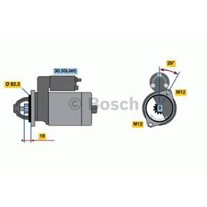 стартер BOSCH 0 001 109 064 