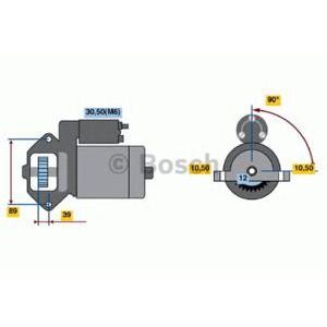 стартер BOSCH 0 001 109 324 