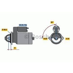 стартер BOSCH 0 001 112 008 