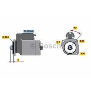 стартер BOSCH 0 001 121 030 