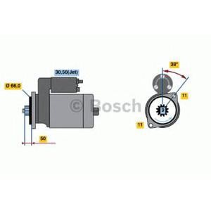 стартер BOSCH 0 001 124 022 