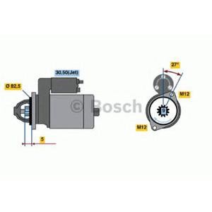 стартер BOSCH 0 001 125 053 