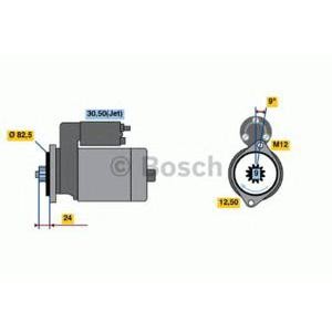 стартер BOSCH 0 001 125 517 