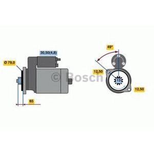 стартер BOSCH 0 001 153 009