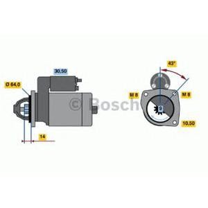 стартер BOSCH 0 001 211 536 