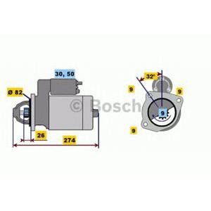 стартер BOSCH 0 001 218 164 