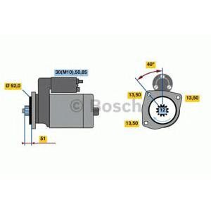 стартер BOSCH 0 001 241 021 