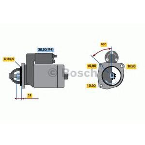 стартер BOSCH 0 001 368 010 