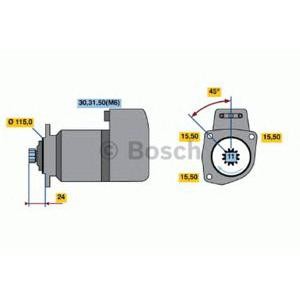 стартер BOSCH 0 001 417 074 