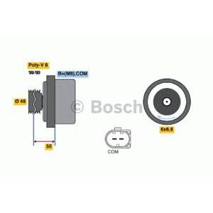 алтернатор BOSCH 0 122 0AA 2B0 
