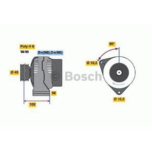 алтернатор BOSCH 0 123 520 008