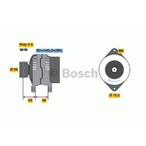 алтернатор BOSCH 0 124 225 050 