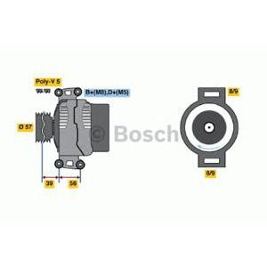 алтернатор BOSCH 0 124 425 036 