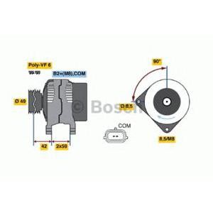 алтернатор BOSCH 0 124 425 075 