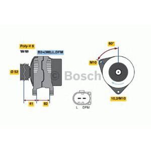 алтернатор BOSCH 0 124 525 056