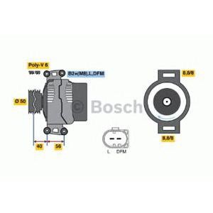 алтернатор BOSCH 0 124 625 002