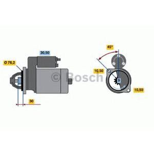 стартер BOSCH 0 986 015 701