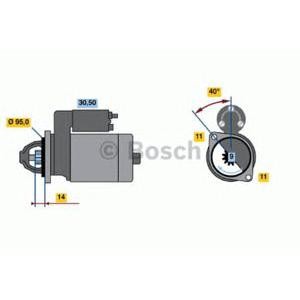 стартер BOSCH 0 986 016 740