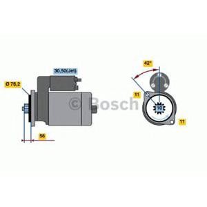 стартер BOSCH 0 986 016 980 