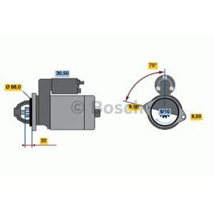 стартер BOSCH 0 986 017 120 