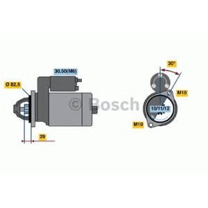 стартер BOSCH 0 986 017 260 