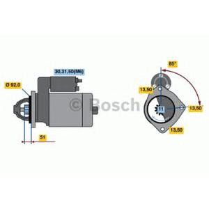 стартер BOSCH 0 986 017 320 