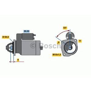стартер BOSCH 0 986 017 840 