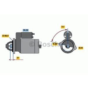стартер BOSCH 0 986 018 010