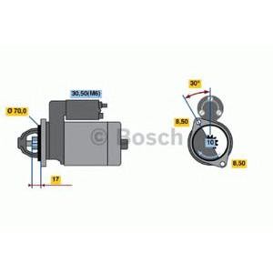 стартер BOSCH 0 986 018 180 