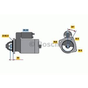 стартер BOSCH 0 986 018 950 