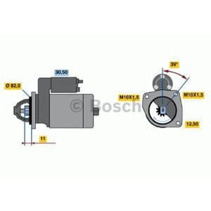 стартер BOSCH 0 986 019 910 