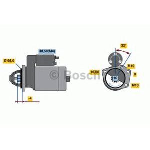 стартер BOSCH 0 986 020 141 
