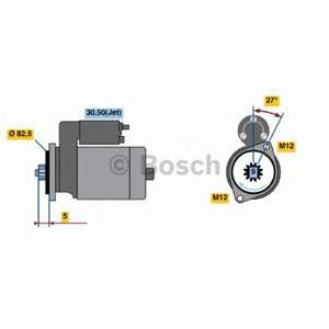 стартер BOSCH 0 986 021 220 