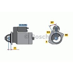 стартер BOSCH 0 986 022 121 