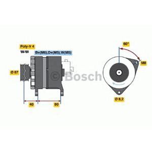 алтернатор BOSCH 0 986 036 631 