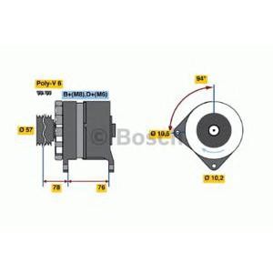 алтернатор BOSCH 0 120 468 105