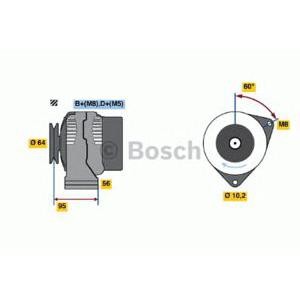 алтернатор BOSCH 0 986 038 730