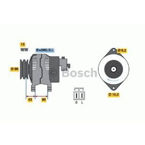 алтернатор BOSCH 0 986 040 561