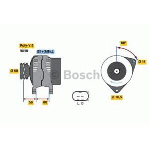 алтернатор BOSCH 0 124 515 044