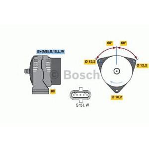 алтернатор BOSCH 0 123 525 504