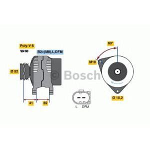 алтернатор BOSCH 0 124 515 042