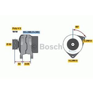 алтернатор BOSCH 0 986 044 210 